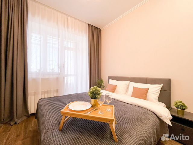 

1-к. квартира, 40 м², 2 кровати