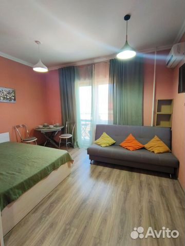 

Квартира-студия, 24 м², 2 кровати