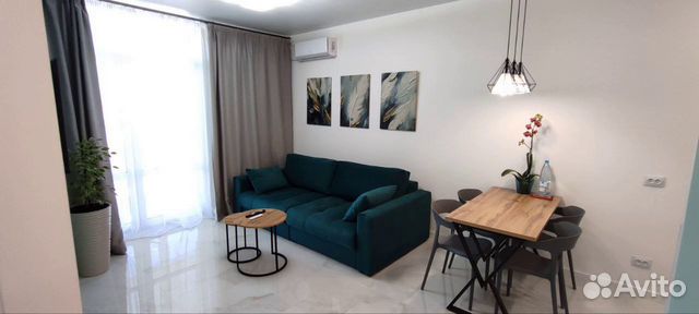 

1-к. квартира, 40 м², 2 кровати