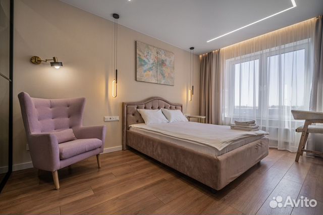 

1-к. квартира, 39 м², 2 кровати