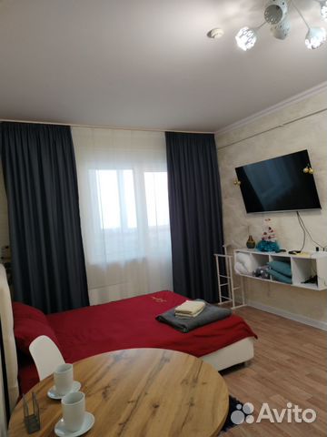 

Квартира-студия, 28 м², 1 кровать