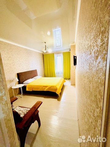 

1-к. квартира, 52 м², 2 кровати