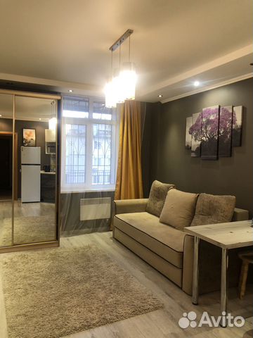 

Квартира-студия, 29 м², 1 кровать