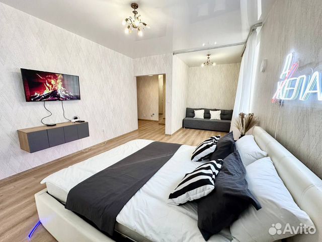 

1-к. квартира, 43,7 м², 2 кровати