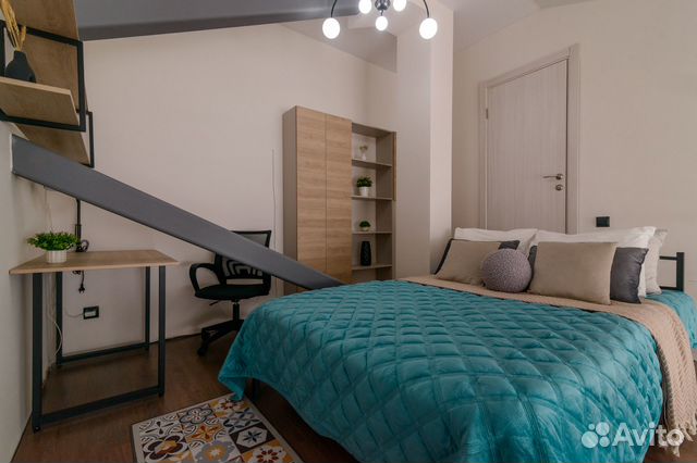 

1-к. квартира, 35 м², 2 кровати