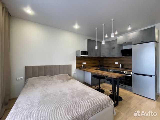 

Квартира-студия, 30 м², 1 кровать
