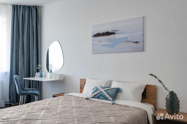 

1-к. квартира, 44 м², 4 кровати