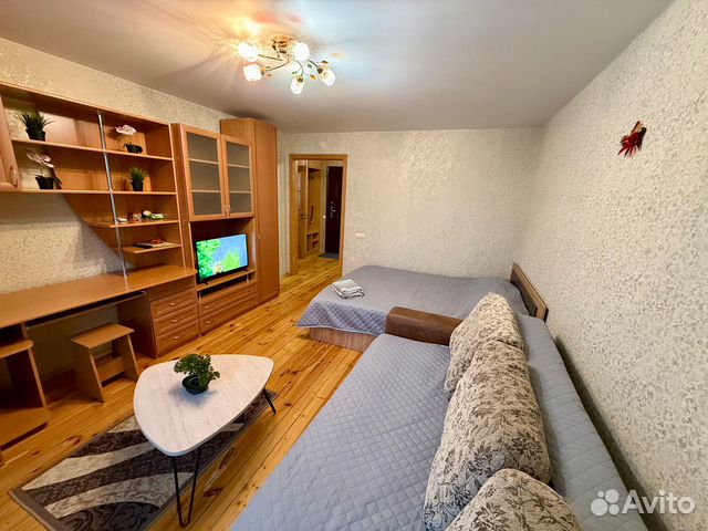 

1-к. квартира, 45 м², 2 кровати