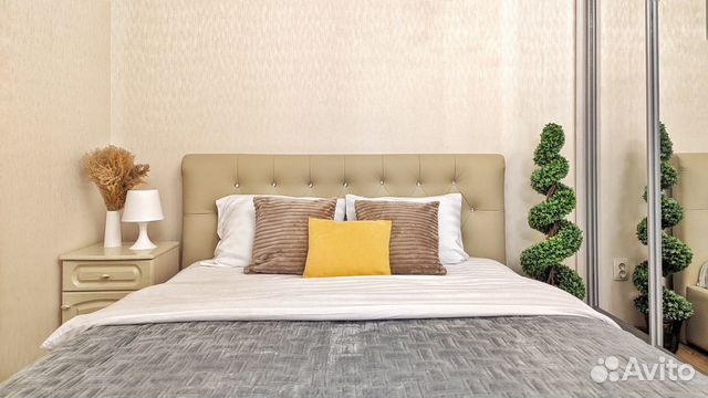 

1-к. квартира, 55 м², 2 кровати