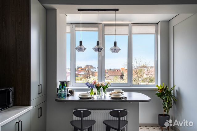 

1-к. квартира, 43 м², 2 кровати