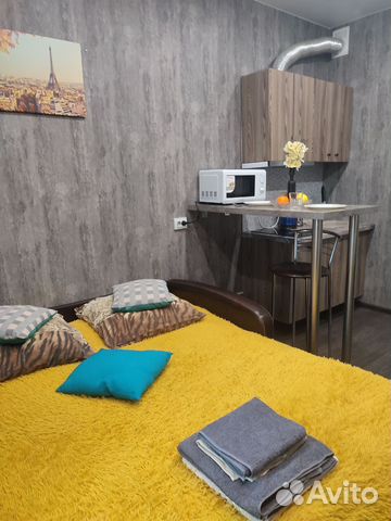 

Квартира-студия, 28 м², 2 кровати