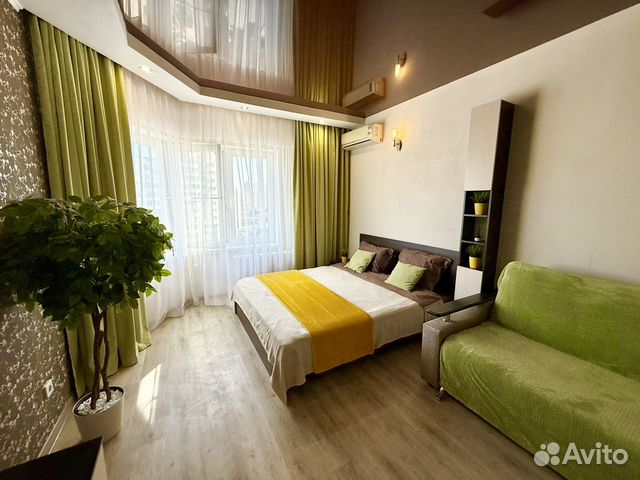 

1-к. квартира, 45 м², 2 кровати
