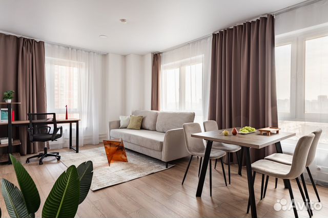 

2-к. квартира, 46 м², 2 кровати