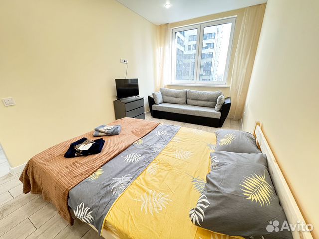 

1-к. квартира, 35 м², 2 кровати