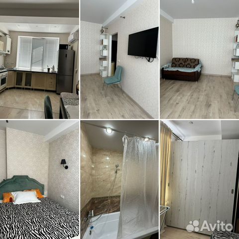 

1-к. квартира, 40 м², 2 кровати