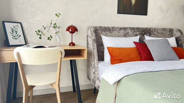 

1-к. квартира, 45 м², 2 кровати