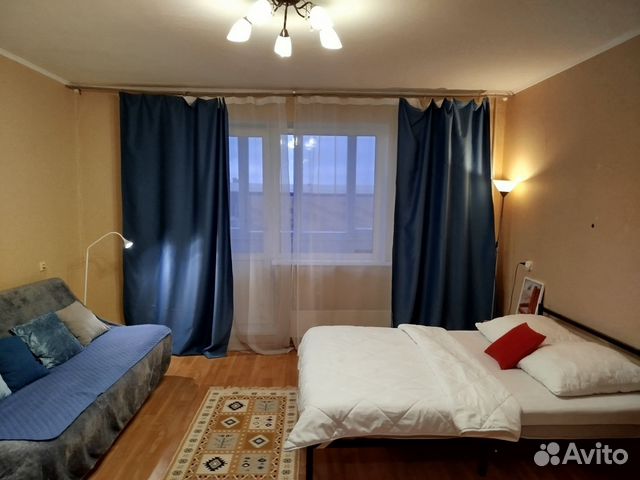 

1-к. квартира, 40 м², 3 кровати