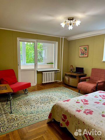 

1-к. квартира, 42 м², 2 кровати