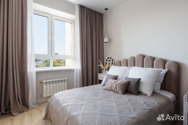 

1-к. квартира, 38 м², 3 кровати