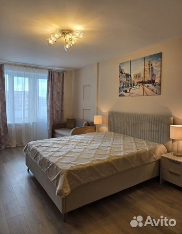 

Квартира-студия, 32 м², 2 кровати