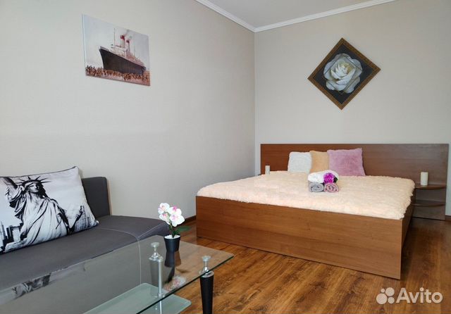 

1-к. квартира, 33 м², 2 кровати