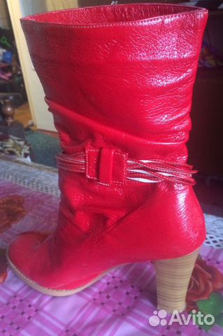 Сапожки лаковые Сапожки лаковые