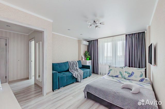 

1-к. квартира, 42,4 м², 2 кровати
