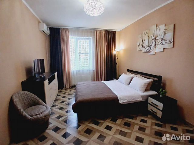 

1-к. квартира, 45 м², 2 кровати