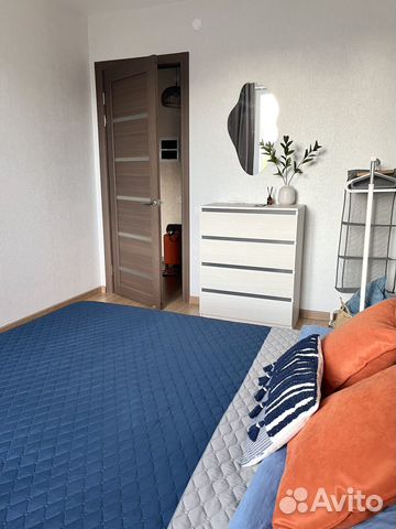 

1-к. квартира, 42 м², 2 кровати