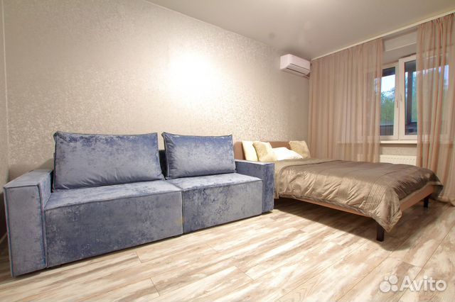 

1-к. квартира, 45 м², 2 кровати