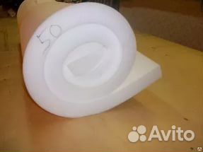 Поролон bush (буш) размер листа 1000х2000х50 мм