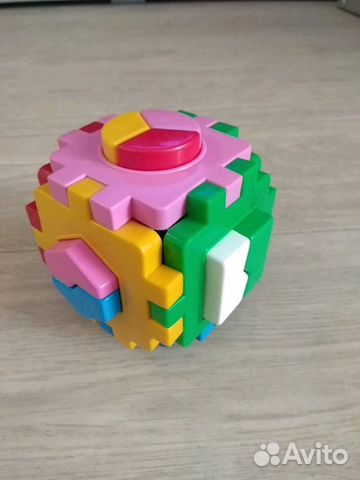 Куб с фигурами развивающий