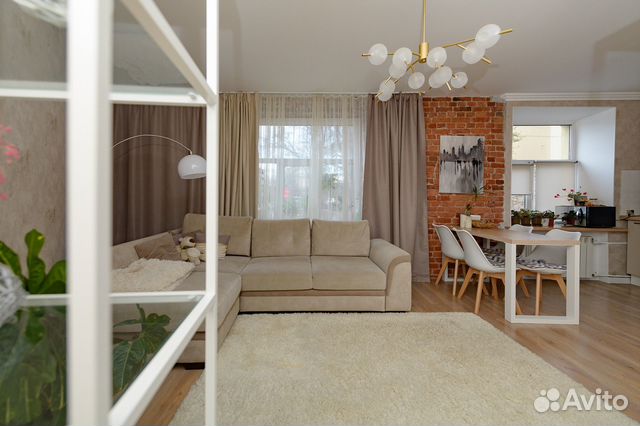 

1-к. квартира, 50 м², 2 кровати