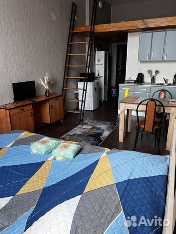 

Квартира-студия, 21 м², 2 кровати