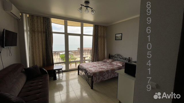 

Квартира-студия, 32 м², 2 кровати