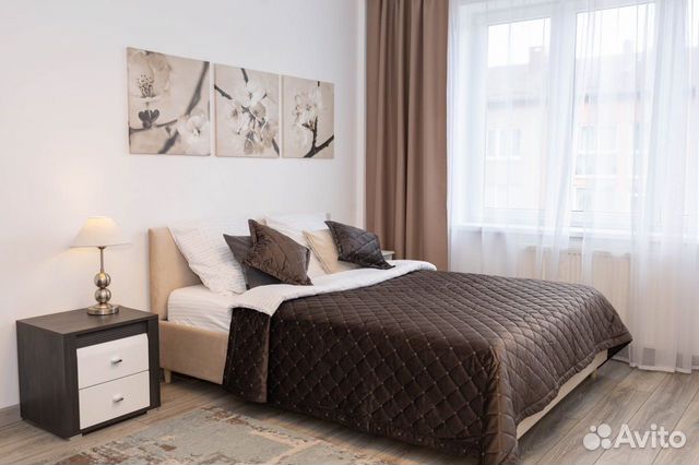 

1-к. квартира, 47 м², 3 кровати