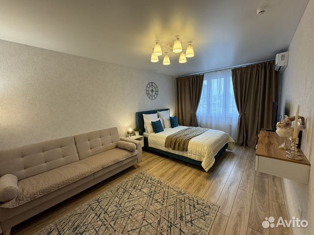 

1-к. квартира, 38 м², 2 кровати