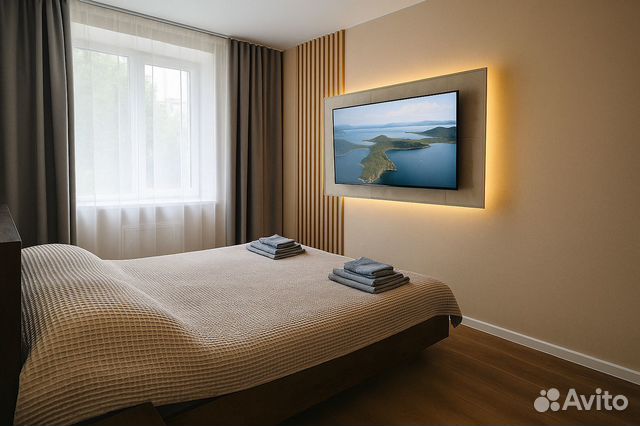

1-к. квартира, 36 м², 2 кровати
