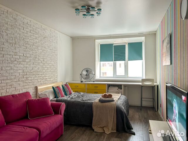 

1-к. квартира, 39 м², 3 кровати