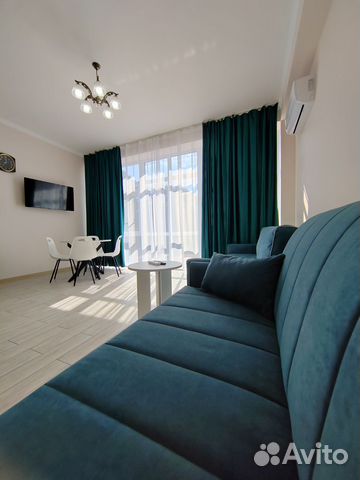 

Квартира-студия, 35 м², 2 кровати
