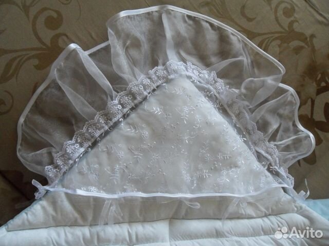 Конверт-одеяло на выписку зимний (набор) + пеленки Конверт-одеяло на выписку зимний (набор) + пеленки