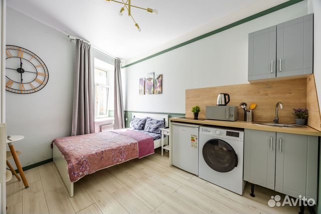 

Квартира-студия, 16 м², 1 кровать