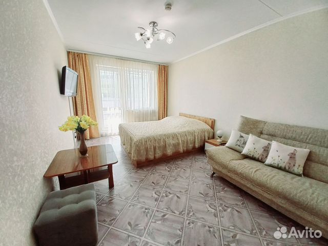 

1-к. квартира, 45 м², 2 кровати