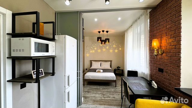 

Квартира-студия, 40 м², 1 кровать