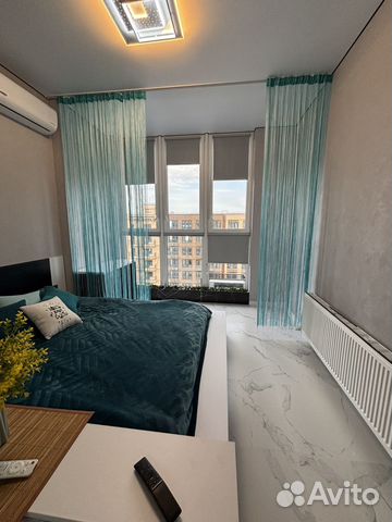 

Квартира-студия, 32 м², 2 кровати