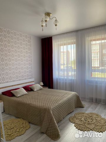 

1-к. квартира, 40 м², 2 кровати