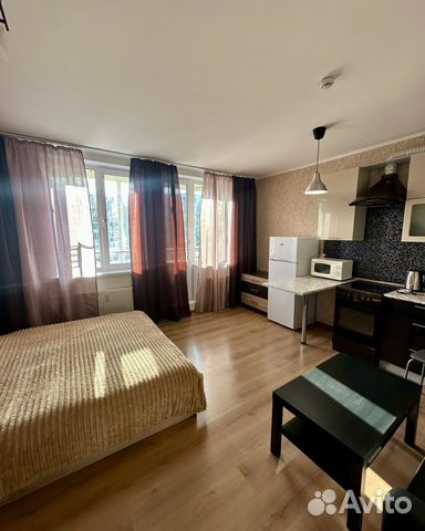 

Квартира-студия, 26,8 м², 2 кровати