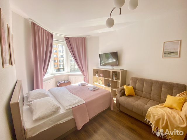 

1-к. квартира, 35 м², 2 кровати