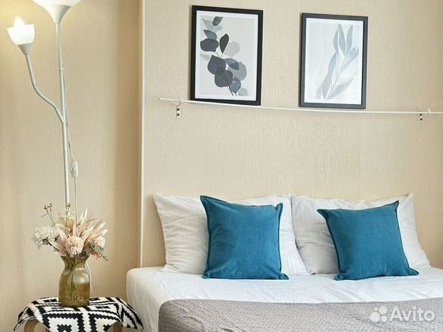 

1-к. квартира, 41 м², 2 кровати