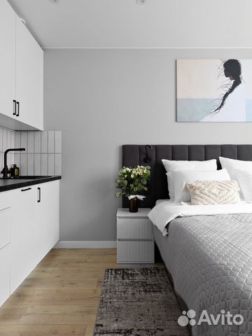 

Квартира-студия, 21,5 м², 1 кровать